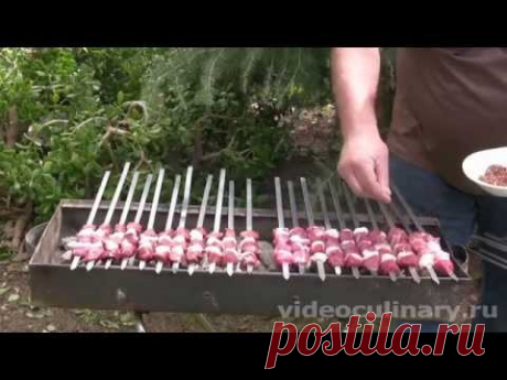 Рецепт - Шашлык из печени от https://www.videoculinary.ru/