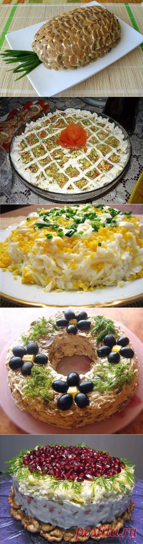 ТОП-9 САМЫХ ВКУСНЫХ СЛОЕНЫХ САЛАТОВ
