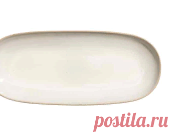 Керамическое блюдо - Натуральный белый - HOME | H&M RU