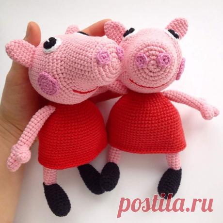Peppa Pig - free crochet pattern - Amigurumi Today The free Peppa Pig crochet pattern will help you to create a famous cartoon character. The difficulty of Peppa Pig crochet pattern is medium.