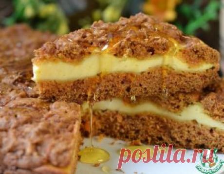 Морковный пирог с творожной начинкой – кулинарный рецепт