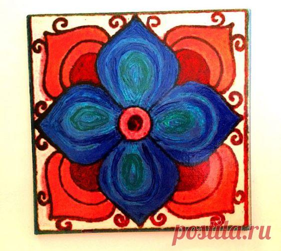 этнический стиль, этнический интерьер, интерьер этника, мексиканская плитка