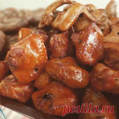 Гузки индейки копченые