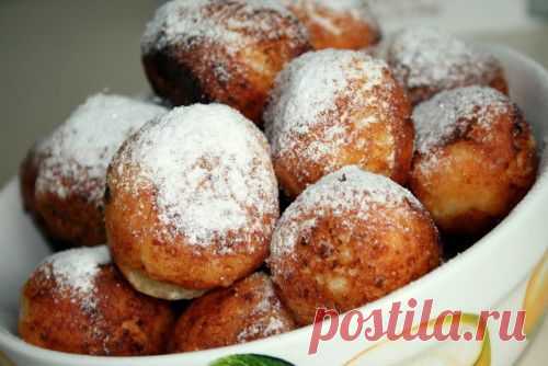 Творожные шарики - рецепт с  / Простые рецепты