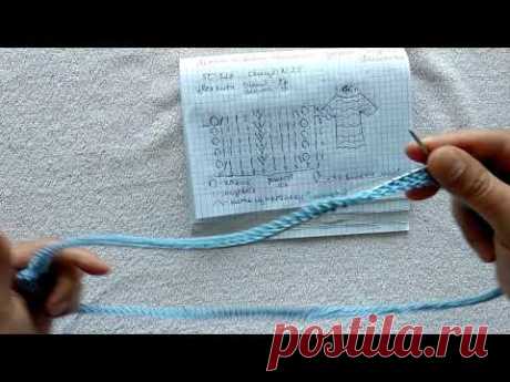 Летнее платье спицами узором зигзаг, миссони