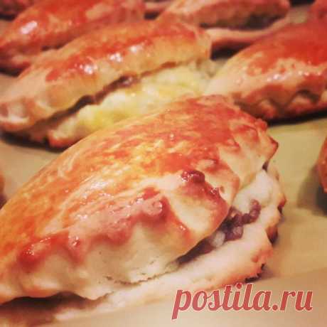 БЫСТРЫЕ ПИРОЖКИ, СОЧНИ С ТВОРОГОМ