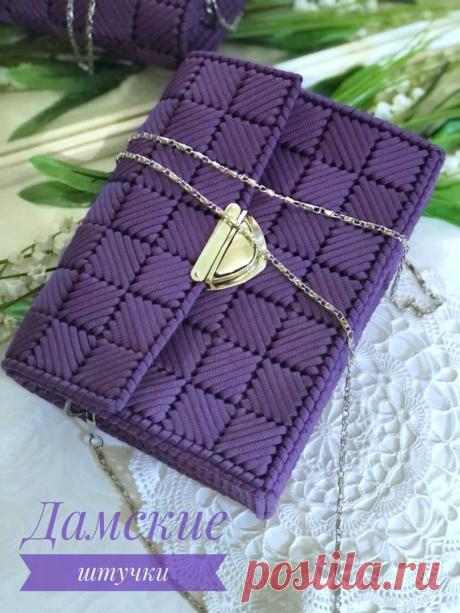 Шикарные сумочки связанные крючком - Красивое вязание