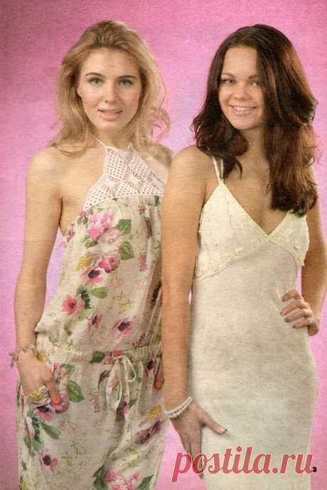 Вязаная копилка 4 /2012 Вязаная отделка.