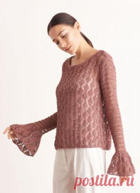 Джемпер Nizza от Lana Grossa. Спицами. / Обсуждение на LiveInternet - Российский Сервис Онлайн-Дневников Просматривайте этот и другие пины на доске knitting пользователя Irina.
Теги
Джемпер Nizza, связанный спицами из мериносовой шерсти, от дизайнера Ланы Гросса, уже стал классикой.
В новом сезоне для него нашлось место в коллекции Marni.
Для работы нам потребуется: 1. Пряжа Lana Grossа MERINO COTTON MULTI – 100 г (44 м) 2. Спицы 3 мм 3. Маркер 4. Игла для сшивания 5. Комплект пуговиц.