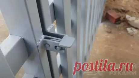 Как сделать автоматическую защелку на калитку - Сделай своими руками на МирТесен - медиаплатформа МирТесен