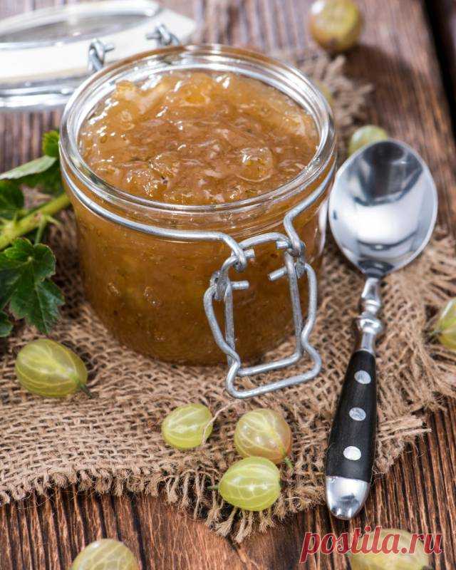 Крыжовник с имбирем на зиму