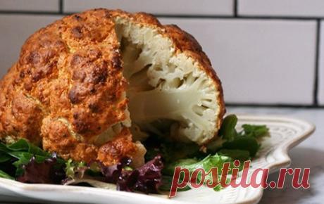 Благодаря этому рецепту запеченной цветной капусты ты станешь королем кухни!