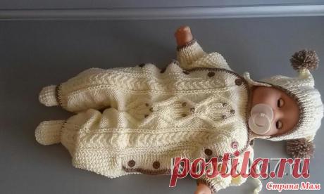 Комбинезон для малыша. - Вязание - Страна Мам