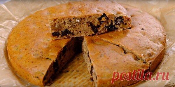Постный кофейный пирог с черносливом - сама нежность (видео рецепт и пошаговые фото) | Fresh Recipes | Яндекс Дзен