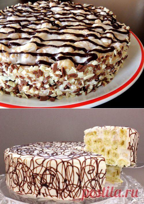 Торт дамские пальчики - рецепт с фото / Простые рецепты