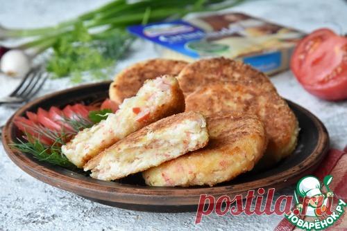 Котлеты из крабовых палочек с сыром – кулинарный рецепт