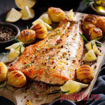 Блюда из семги