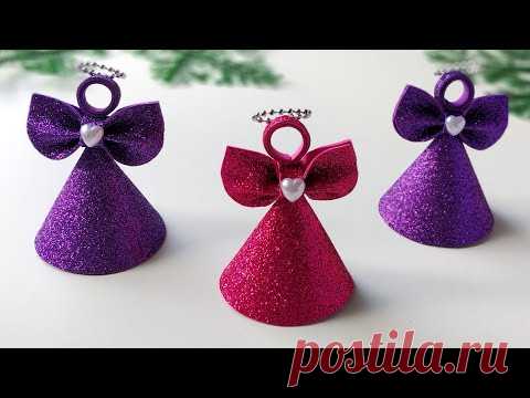 Рождественский АНГЕЛ из фоамирана