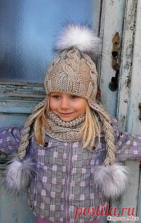 ​Как связать шапочку с ушками . Итак, приступим:&nbsp; &nbsp;Нам понадобится 2 мотка пряжи 100 гр/100 м, состав пряжи по желанию. Я буду вязать из АЛИЗЕ МАКСИ 75% акрил и 25% шерсти (код цвета 208), спицы №5-6.