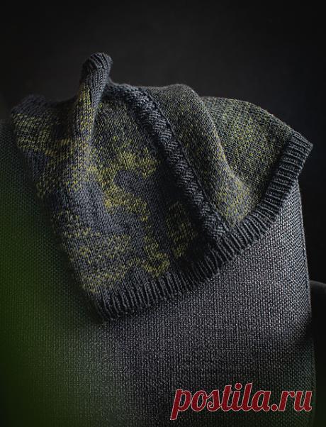 Комуфляжный снуд спицами Active Duty - Вяжи.ру