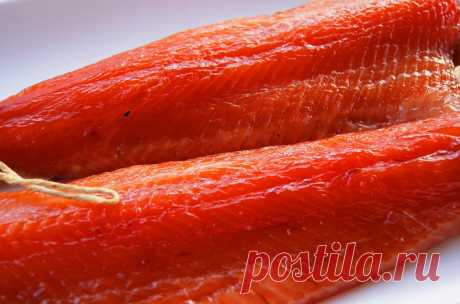 Форель х/к на колене Удивилась сама , удивляю вас