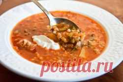 Рассольник с перловкой – рецепт