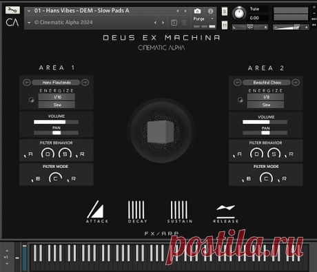 Cinematic Alpha Deus Ex Machina KONTAKT  | 10,83 GB

Game and film composers have a new moving forward when it comes to Deus Ex Machina by Cinematic Alpha. With such mirex synth synthesizer, this sample library brings forth an unimaginable assortment of sounds by the marriage of technology and the imagination.