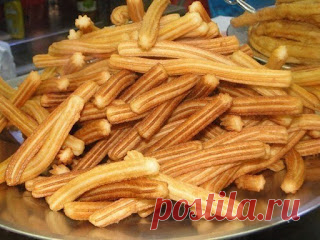 Самые вкусные рецепты: Испанские пончики Чуррос.