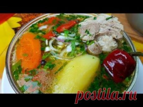 Шурпа из баранины, цыганка готовит. Gipsy cuisine.👍👍👍