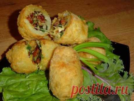 Картофель необычно вкусный с хрустящей корочкой