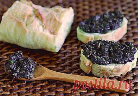 Рецепты от Елены Чекаловой - Тапенад, Счастье Есть, готовим с Еленой Чекаловой, Кулинарные рецепты передачи Доброе Утро на Первом Канале.