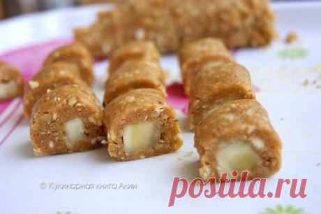 КОНФЕТЫ С БАНАНОВОЙ НАЧИНКОЙ