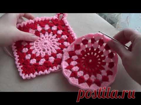 Прихватка-салфетка крючком.