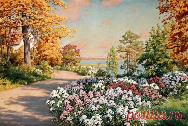 Солнечное лето от Johan Krouthen | Art-Dot