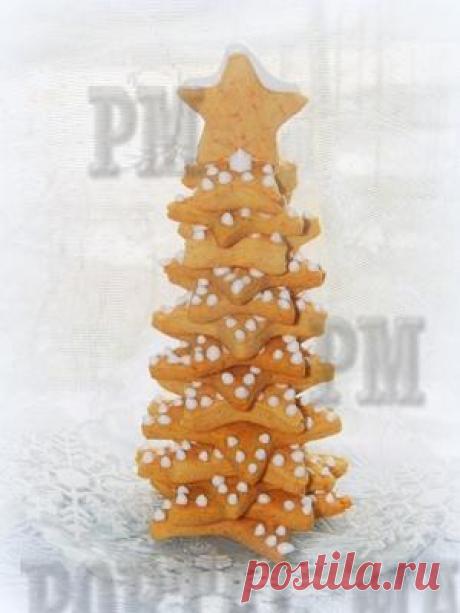 Ялинка з імбирного печива (Елка из имбирного печенья)