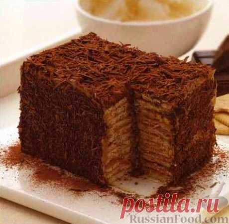 Рецепт: Торт из печенья на RussianFood.com