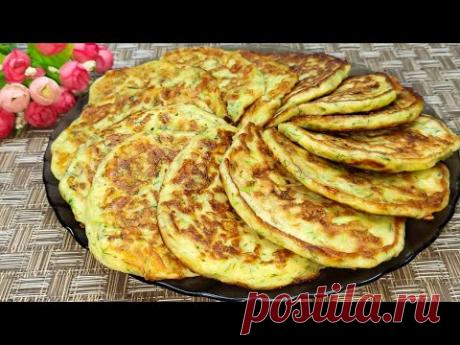 Подсели всей семьей на эту Вкуснятину! Летом самое то - 10 минут и готово! Лучший Рецепт из Кабачков