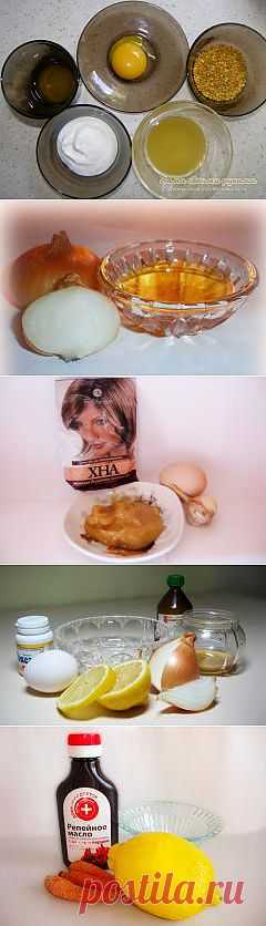 Домашние маски от выпадения волос - рецепты с фото | Сами своими руками