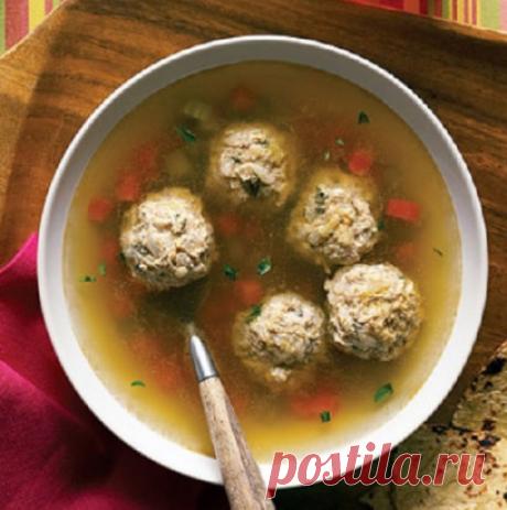 Суп с фрикадельками