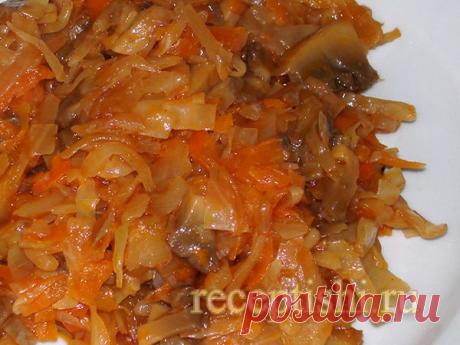 Капуста квашеная, тушенная с грибами | Кулинарные рецепты с фото на Рецептыши.ру