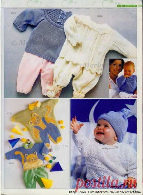 ДЛЯ ДЕТЕЙ 1200 МОДЕЛЕЙ - ВЯЗАНИЕ СПИЦАМИ И КРЮЧКОМ ПОДБОРКА / Блог им. MerlettKA