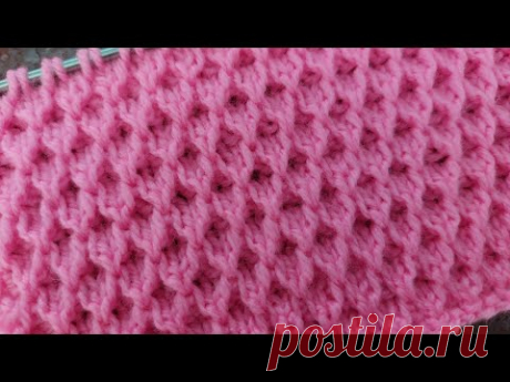 Самый классный узор спицами для детской кофточки, свитера, жилета.