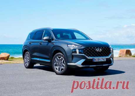 Hyundai Santa Fe Hybrid 2023: характеристики, интерьер, экстерьер