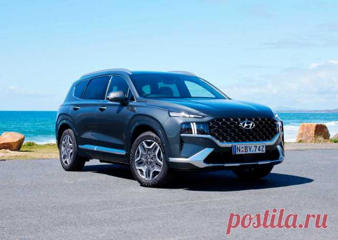 Hyundai Santa Fe Hybrid 2023: характеристики, интерьер, экстерьер