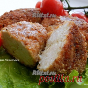 Рубленные котлеты из куриного филе с сыром - МирТесен