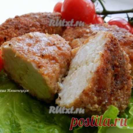 Рубленные котлеты из куриного филе с сыром - МирТесен