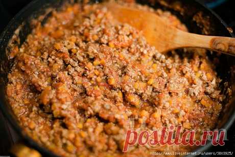 Соус Болоньезе - густой, ароматный, невероятно вкусный и сытный!!!