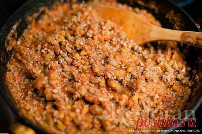 Соус Болоньезе - густой, ароматный, невероятно вкусный и сытный!!!