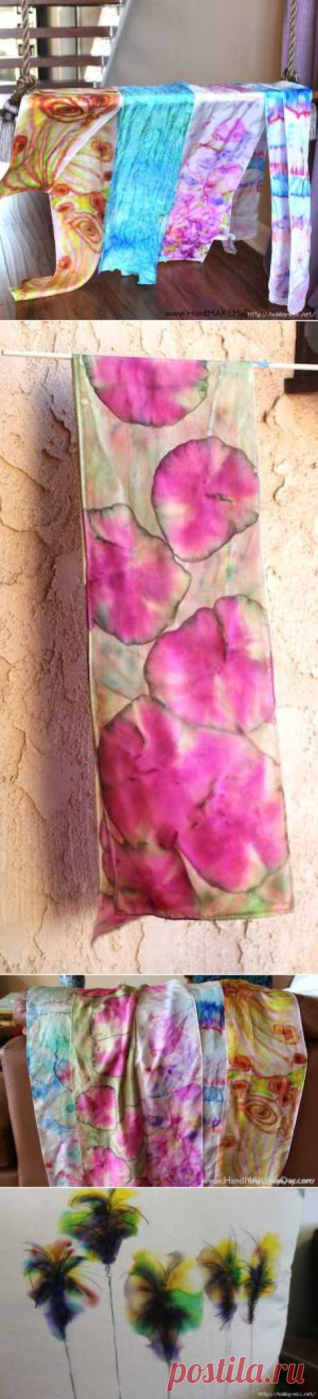 Роспись на ткани своими руками / Домоседы