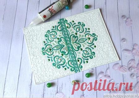 Обложка на паспорт кожаная точечная роспись – купить в интернет-магазине HobbyPortal.ru с доставкой